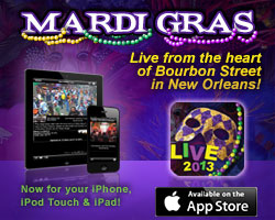 Download the Mardi Gras app for your iPad and iPhone