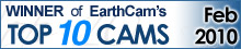 EarthCam Top 10 Winner