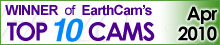 EarthCam Top 10 Winner