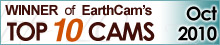 EarthCam Top 10 Winner