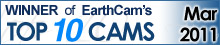 EarthCam Top 10 Winner EarthCam Top 10 Winner
