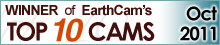 EarthCam Top 10 Winner