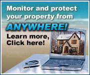 Monitor and protect your property from anywhere!