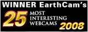 Winner EarthCam's 25 Most Interesting Webcams 2008