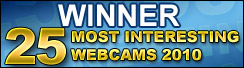 Winner EarthCam's 25 Most Interesting Webcams 2010