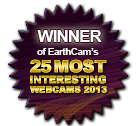 Winner EarthCam's 25 Most Interesting Webcams 2013