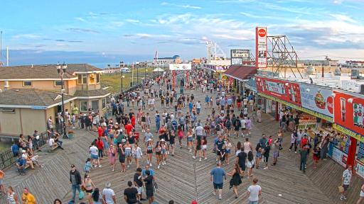 Seaside Heights Cam - Boardwalk View